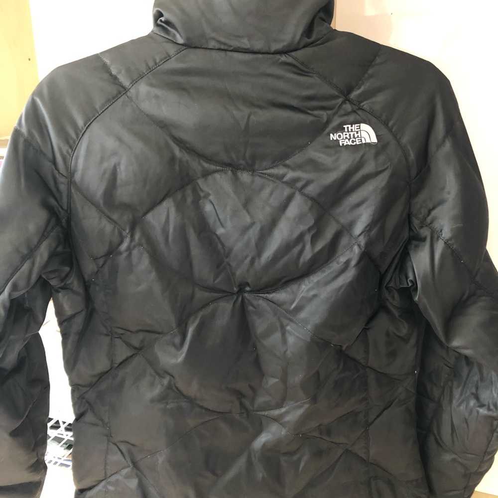 North Face black puffer